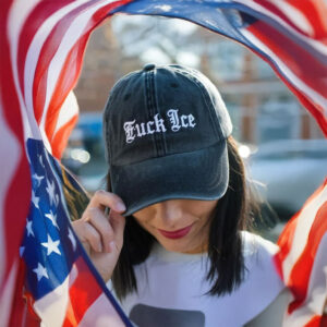 Embroidered Fuck ICE Hat