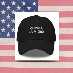 Embroidered Immigration Rights Cap, Anti-Trump Protest Hat