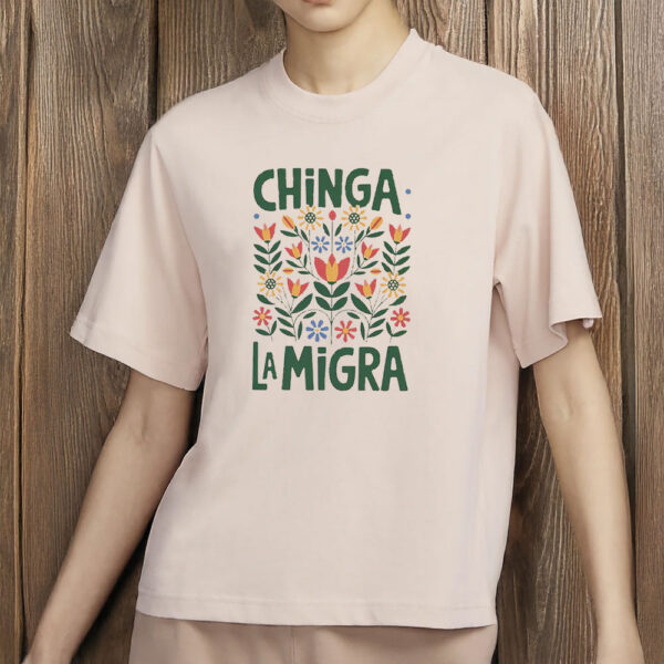 FDT Anti MAGA, Floral Protest T-Shirt