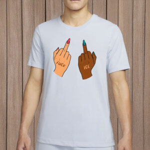 Fuck ICE Middle Fingers Comfort Colors® Tee - Anti ICE Shirt