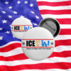ICE Out Of LA Pin - Fuck ICE Button