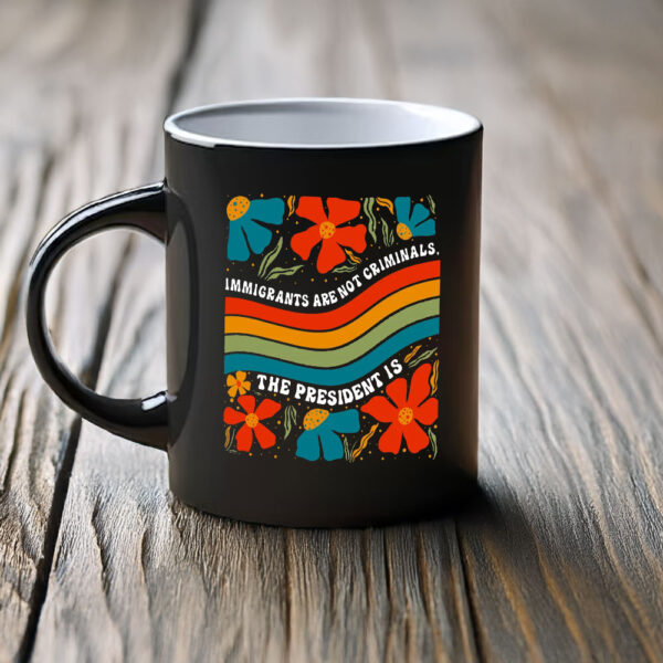 Immigrants Are Not Criminals, The President Is Mug