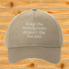 Keep The Immigrants Deport The Racists Embroidered Hat