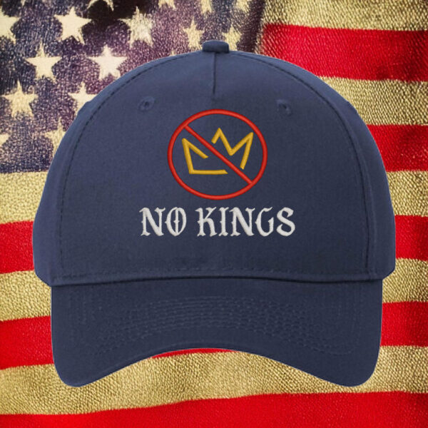 Minimalist Crown Ban Freedom Cap, No Kings Classic Embroidered Hat