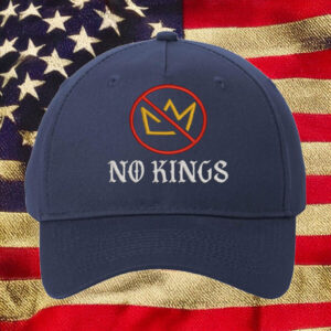 Minimalist Crown Ban Freedom Cap, No Kings Classic Embroidered Hat