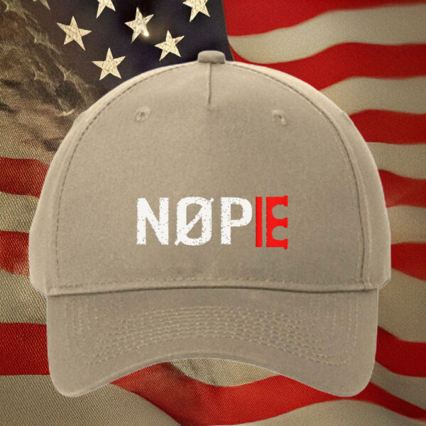 Modern Anti-King Streetwear Cap, NOPE Crown Smash Embroidered Hat