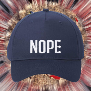 NOPE Minimalist Embroidered Hat