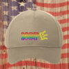 NOPE Rainbow Pride Crown Embroidered Hat