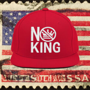No King Prohibition Symbol Embroidered Hat
