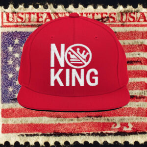 No King Prohibition Symbol Embroidered Hat