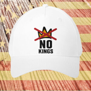 No Kings Crossed Crown Embroidered Hat