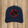 No Kings Embroidered Hat - Anti Monarchy Crown Symbol Cap