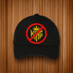 No Kings Hat - Anti-Monarchy Symbol Cap