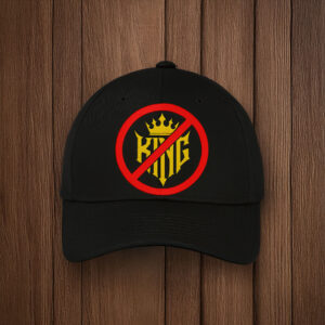 No Kings Hat - Anti-Monarchy Symbol Cap