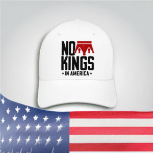 No Kings In America Embroidered Hat - Patriotic Freedom Cap