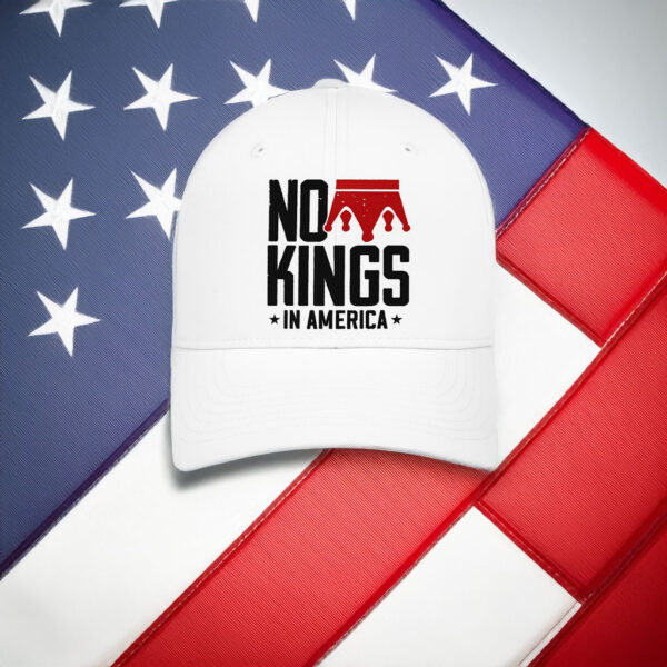 No Kings In America Embroidered Hat - Patriotic Freedom Cap