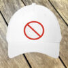 No Kings Minimal Outline Embroidered Hat