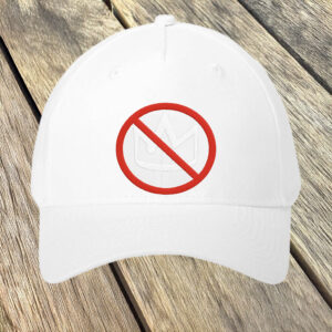 No Kings Minimal Outline Embroidered Hat