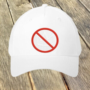 No Kings Minimal Outline Embroidered Hat