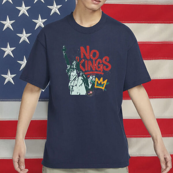 No Kings Shirt - Anti Authoritarian Protest T-Shirt