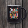 No Kings • No Fascists • No Tyrants • No Nazis Mug