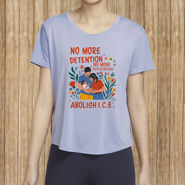 No More Detention Tee, Abolish ICE Shirt