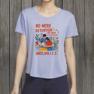 No More Detention Tee, Abolish ICE Shirt