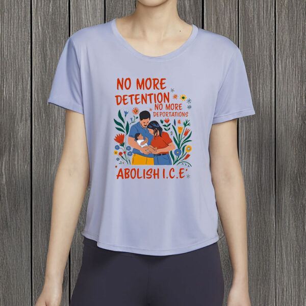 No More Detention Tee, Abolish ICE Shirt