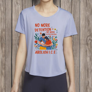 No More Detention Tee, Abolish ICE Shirt