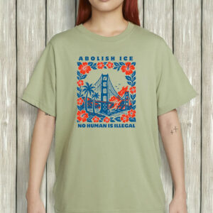 No One Is Illegal Shirt, Abolish ICE Retro T-Shirt
