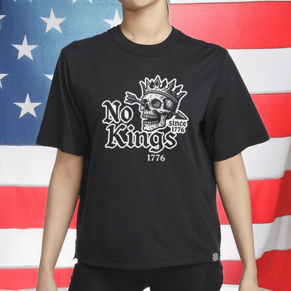 No Thrones No Crowns No Kings Patriotic Democracy Tee, Anti MAGA Protest Shirt