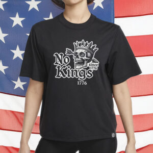 No Thrones No Crowns No Kings Patriotic Democracy Tee, Anti MAGA Protest Shirt