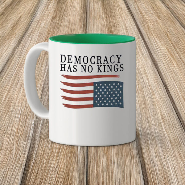 Patriotic Anti-Authoritarian, Democracy Has No Kings Mug