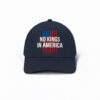 Patriotic Liberty Cap, No Kings In America Flag Embroidered Hat