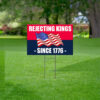 Pro-Democracy Protest Banner, Rejecting Kings Since 1776 Yard Sign
