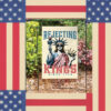 Pro-Democracy Protest Yard Banner, Rejecting Kings Since 1776 Garden Flag