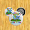 Retro Chinga La Migra Chinga Tu Maga Pin Button