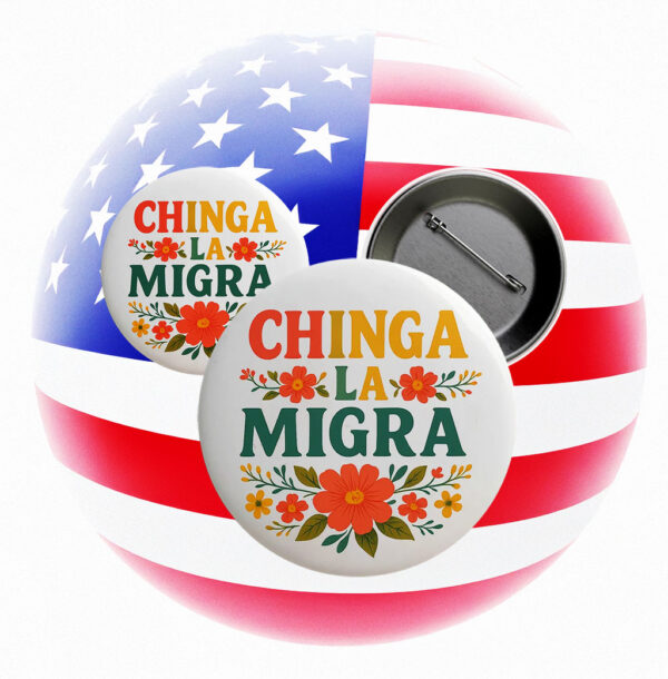 Subtle Anti Trump Political Pin