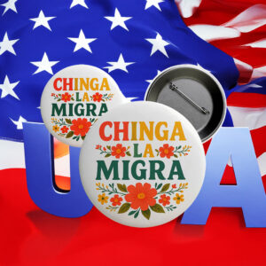 Subtle Anti Trump Political Pin