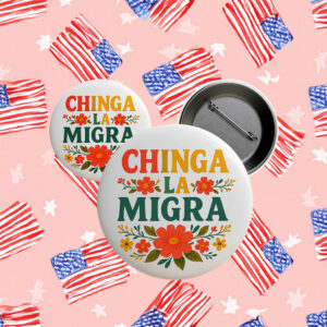 Subtle Anti Trump Political Pin