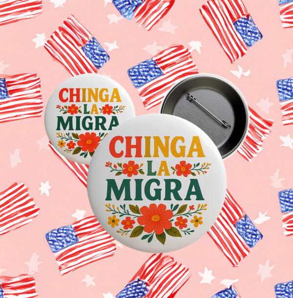 Subtle Anti Trump Political Pin