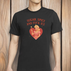 Sugar Spice and Fuck ICE Shirt, FDT Anti MAGA Republican Shirt