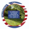 The Greatness of a Nation Yard Sign