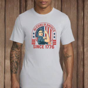 USA Flag Save Democracy Pro Democracy Tee, No Kings In America Since 1776 Shirt