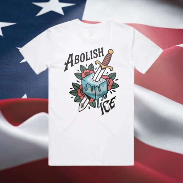 Abolish-ICE-Graphic-Tee-–-Powerful-Dagger-Floral-Statement