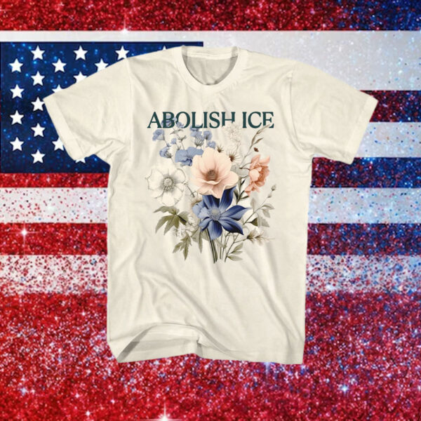 Abolish-ICE-Shirt-–-Floral-Activist-Statement-Tee