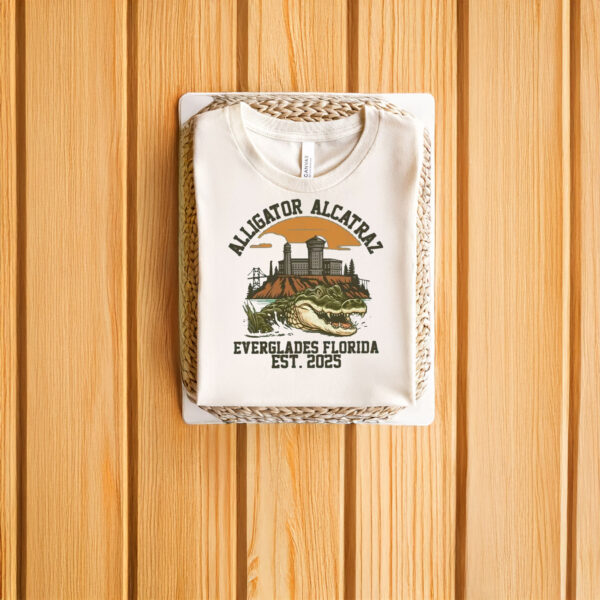 Alligator-Alcatraz-Everglades-Florida-Vintage-Wildlife-Tee-–-Est.-2025-Graphic-Shirts