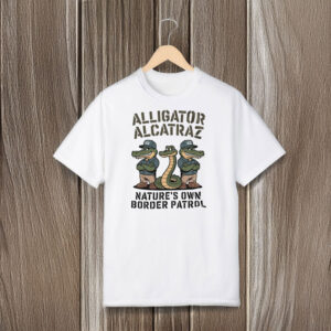 Alligator-Alcatraz-Shirt-–-Nature's-Own-Border-Patrol-Cartoon-Tee