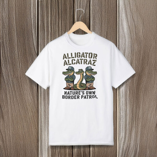 Alligator-Alcatraz-Shirt-–-Nature's-Own-Border-Patrol-Cartoon-Tee