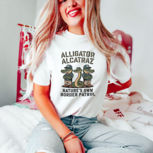 Alligator-Alcatraz-Shirt-–-Nature's-Own-Border-Patrol-Cartoon-Tee-USA